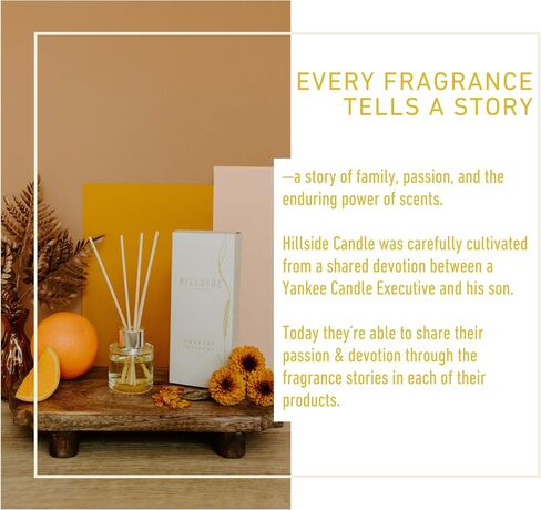 Welcome Home Reed Diffusers, Oil Diffusers for Home, Premium Fragrance Oil Air Freshener, Tart Lemon Fragrance with Spiced Notes of Cinnamon & Clove (6.7 Fl Oz) in Saudi Arabia