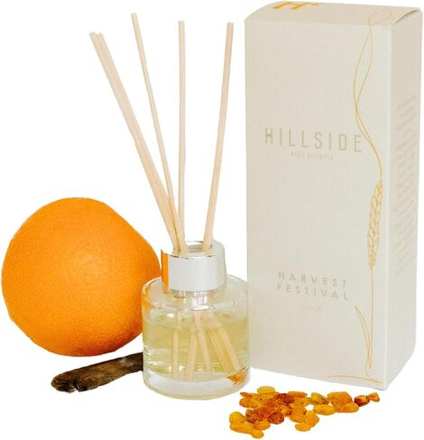 Welcome Home Reed Diffusers, Oil Diffusers for Home, Premium Fragrance Oil Air Freshener, Tart Lemon Fragrance with Spiced Notes of Cinnamon & Clove (6.7 Fl Oz) in Saudi Arabia