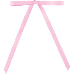50 PCS 5 × 7 بوصة أقواس الشريط العاجي العاجي مع أقواس هدايا Twist Tie للهدف ، الحرف ، الحفلات (العاج ، عرض 3/8 ")