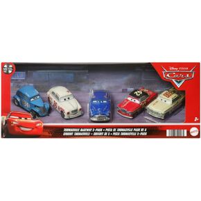 Mattel Cars 3 Thomasville Raceway 5 Pack Includes - Heyday River Scott, Jimmy Lugrench, Dirt Track Fabulous Hudson Hornet, Ducky Fauntleroy, Leroy Hemming