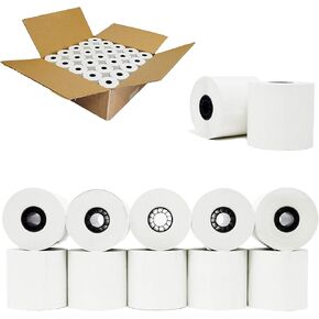 buyregisterrolls 2.25 "× 190 لفائف الورق الحراري (حزمة 50) - نقاط البيع/سجلات الورق الحراري - ورقة مضخة غاز ATM