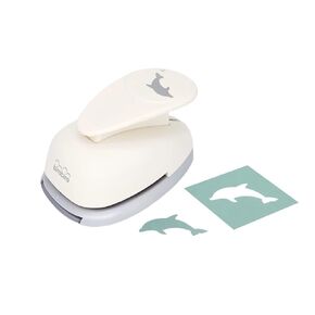 Bira Craft 2 Inch Dolphin 3 شكل رافعة العمل Craft Punch لصياغة ورق قصاصات الصياغة