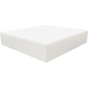 Foamrush 6 "H X 24" W x 36 "Lepholstery Foam Foam عالية الكثافة الدعم الناعم (رغوة مربع Cushion Cushion لكراسي الطعام ، استبدال وسادة مقعد الكرسي المتحرك))