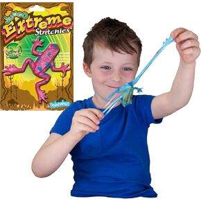 Jumbo Extreme Endrecties - Frog من Deluxebase. شكل حيوان كبير. عظيم للألعاب الحسية وتخفيف التوتر للأطفال وصالح الحفلات.