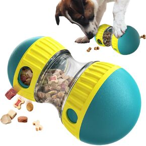 Interactive Dog Toys Adjustable Treat Dispensing Ball Dog Enrichment Toy for Small Large Dog to Keep Them Busy Stimulating IQ Training Puppy Slow Feeder for Bordom