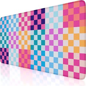 حصيرة مكتب Ileadon لطيف ، وسادة فأر سطح المكتب كمبيوتر ، ملون مقطوع المكتب Mouse Mous