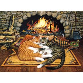 Buffalo Games - Charles Wysocki - All Burned Out - 1000 Piece Jigsaw Puzzle for Adults -Challenging Puzzle Perfect for Game Nights - Finished Size is 26.75 x 19.75