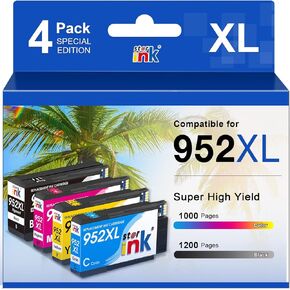 استبدال حبر 962XL المعاد تصنيعه لـ HP 962XL Combo Combo Pack لـ HP Ink 962XL Black و 962 Color Combo Pack مع OfficeJet Pro 9010 حبر خراطيش 9015 9020 9025 9025 9018 طابعات