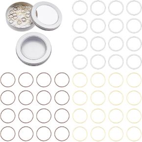 Hobbspring 72pcs 3 ألوان علامات غرزة معدنية مستديرة علامات غرزة الحياكة النحاس حلقات غرزة التريكو علامات قفل الكروشيه لمشروع الحرف DIY