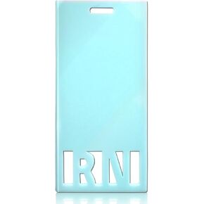 RN Badge Buddy Vertical Badge Identification Tags Morandi Color for RN Nurse