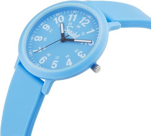 Speidel Eco Color Pop Recyclable Plastic Watch with 18mm Recyclable Silicone Strap - Red in Saudi Arabia