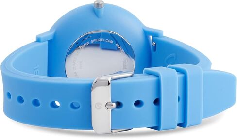 Speidel Eco Color Pop Recyclable Plastic Watch with 18mm Recyclable Silicone Strap - Red in Saudi Arabia