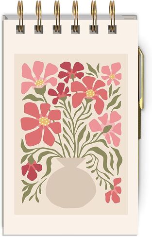 Flower Market Wildflowers Spiral Notepad With Pen (83295) in Kuwait