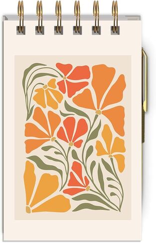 Flower Market Wildflowers Spiral Notepad With Pen (83295) in Kuwait