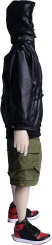 Meetoget 1/6 Scale Male Figure Polarized Jacket Coat Clothes for 12 inch Action Figure PM105US,White in Saudi Arabia