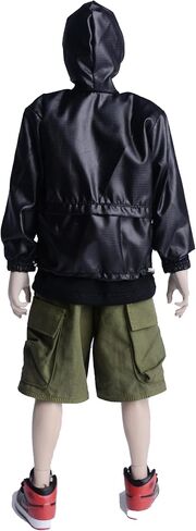 Meetoget 1/6 Scale Male Figure Polarized Jacket Coat Clothes for 12 inch Action Figure PM105US,White in Saudi Arabia