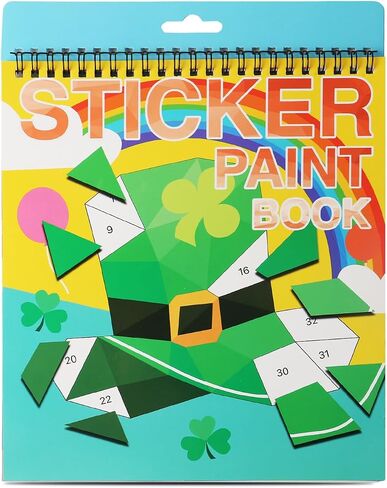 AEAHALY 2 Pack Crafts for Kids Ages 4-8 Paint by Sticker, Reusable Sticker Book for Kids Ages 4-8 Boys and Girls Birthday Gifts Party Favor, Travel Activity Book Set for Learning (Dinosaur+Ocean) in Saudi Arabia