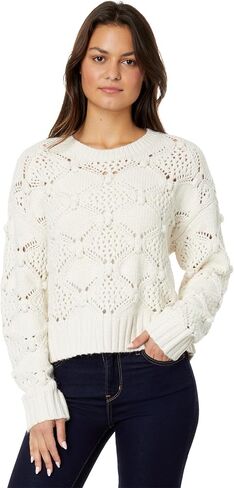 Lucky Brand Women's Open Stitch Pullover Sweater in Saudi Arabia