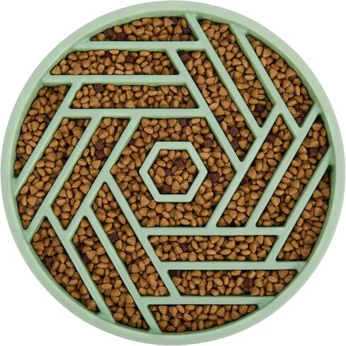 Slow Feeder Dog Bowls Large Medium Breed,Anti-Choking Slow Eating Dog Food Bowl,Non Slip Pet Slower Food Feeding Bowls Large Puzzle Slow Feeder Bloat Stop Maze Dog Dishes,Orange in Saudi Arabia