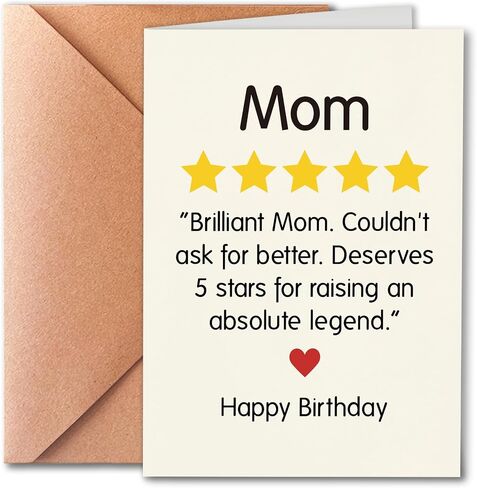 Funny Mother's Day Card from Son and Daughter to Mom, Full of Love, I May Be Little But I Love You Big, with Envelope in Saudi Arabia