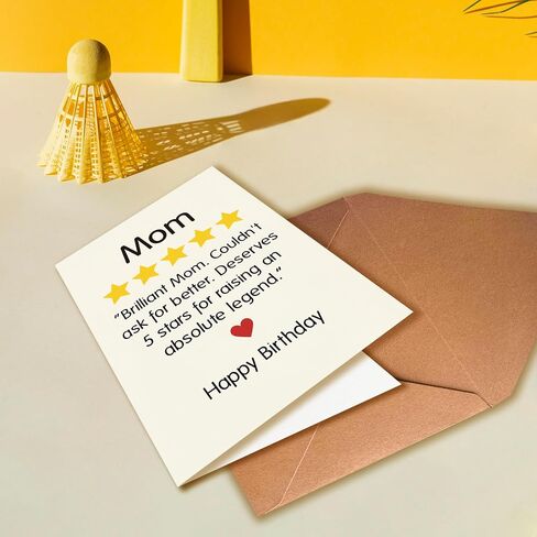 Funny Mother's Day Card from Son and Daughter to Mom, Full of Love, I May Be Little But I Love You Big, with Envelope in Saudi Arabia