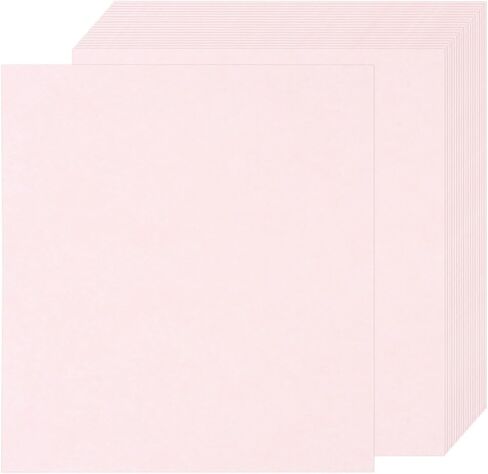 25 Sheets Parchment Paper Aged Look Stationery 200GSM Vintage Paper Sheet, [for Certificate, Invitation, Envelope] - 8.5 x 11 Inch/Pink in Kuwait