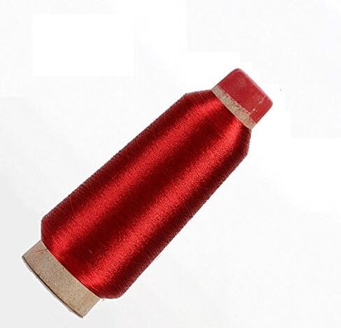 Sparkle Metallic Threads Machine Embroidery - 5000 Yards per roll (Gold Color) in Saudi Arabia