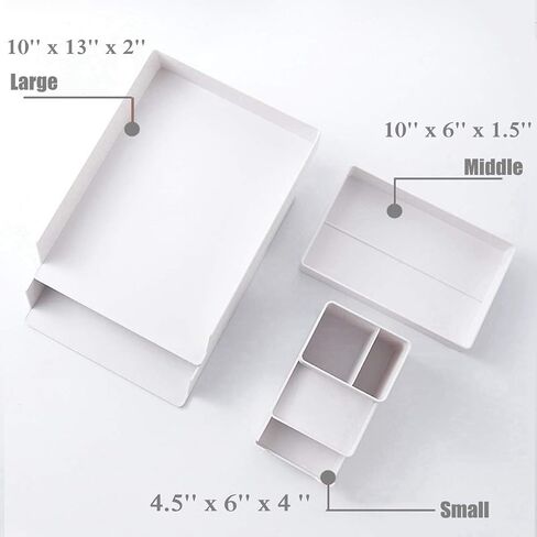 Pen Holder for Desk Pen Caddy with Drawer Pencil Organizer for Office Home Desk (Mint, Small) in Kuwait