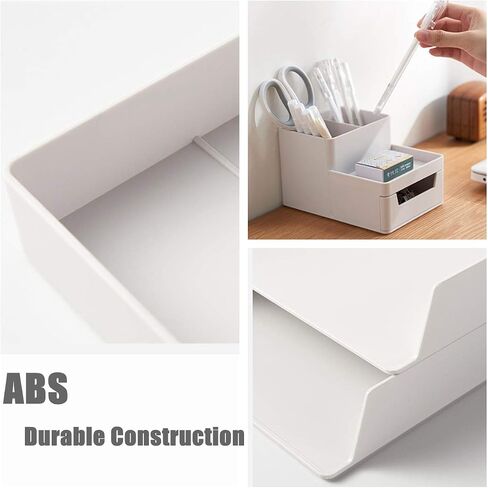 Pen Holder for Desk Pen Caddy with Drawer Pencil Organizer for Office Home Desk (Mint, Small) in Kuwait