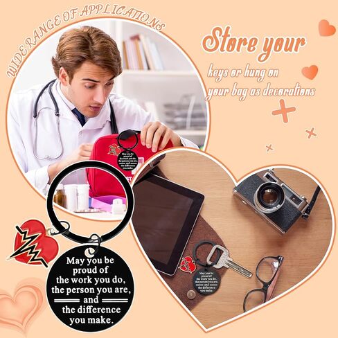 Sureio 36 Pcs Nurse Gifts Nurse Keychain Nurse Week Gifts Employee Appreciation Gift Nursing Student Gifts Medical Assistant in Saudi Arabia