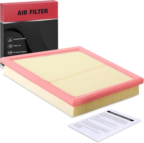 BDFHYK CA11480 Engine Air Filter Compatible with Ford Fusion 2013-2020, Edge 2015-2024, GT 2017-2022 & Lincoln Continental 2017-2020, MKX 2016-2018, MKZ 2013-2020, Nautilus 2019-2023 in Saudi Arabia