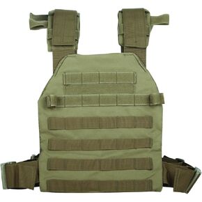 Weight Vest Adjustable Strength and Endurance Training, Tactical Vest Quick Release with Molle System, Fitness Workouts, Running