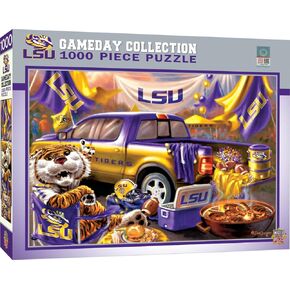 MasterPieces 1000 Piece Jigsaw Puzzle for Adults - NCAA LSU Tigers Gameday - 19.25"x26.75"