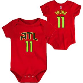 Outerstuff NBA Newborn Infants Team Color Name and Number Player Bodysuit Creeper