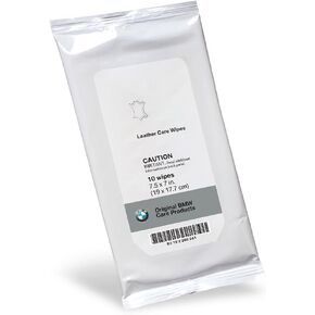 Original BMW Care Products Leather Care Wipes, Pack of 10 in Saudi Arabia