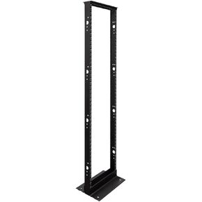 NavePoint 13U 2 Post Open Frame Server Rack for 19 Inch Equipment, AV, Networking, Data & IT Devices, 2-Post Rack 13U 661lbs Weight Capacity, Black