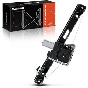 A-Premium Electric Power Window Regulator with 5-Pin Motor Compatible with BMW 3 Series E90 E91 323i 328i 330i 335i 325xi xDrive M3 Rear Driver Side
