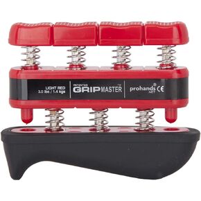 Gripmaster Rehab Hand Exerciser, Finger Exerciser (Hand Grip Strengthener), Spring-Loaded, Finger-Piston System, Added Palm Cushion