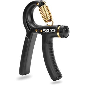 SKLZ Grip Strength Trainer Adjustable Resistance Trainer for Hand, Wrist, and Forearms