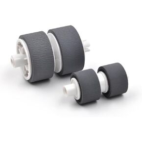 Scanner Feed Separation Roller Compatible with Canon DR-C125 DR-C225 DR-C255 DR-C225II DR-C225W Scanner Exchange Roller Kit