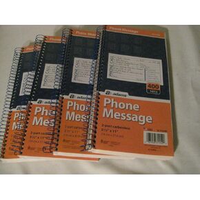 Spiral Bound Phone Message Books