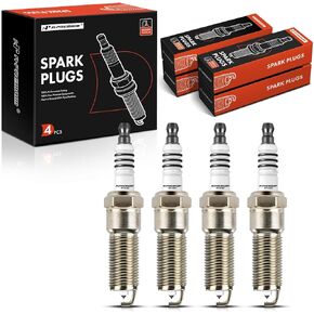 A-Premium Iridium Platinum Spark Plugs Compatible with Jeep Wrangler & Dodge Grand Caravan, Charger, Avenger, Caravan, Magnum, Stratus & Chrysler Town & Country, 300, Sebring, Voyager, Pack of 6