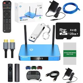 2024 Newest Version S5 MAX 4G RAM + 64G ROM S5 Pro 2024 Elite Fully Loaded (128G TF Card + 128G USB Flash Disk All 8 Gift !!) (Use Manual Instructions, USA Support)