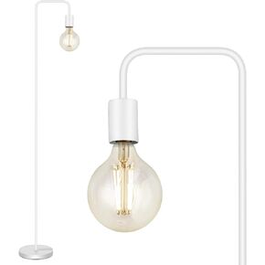 BoostArea Floor Lamp, Industrial Floor Lamp, 63 Inch Standing Lamp, E26 Socket, On/Off Footswitch, Whole Metal, ETL Listed, Modern Floor Lamp for Bedroom, Living Room, Minimalist, Vintage, Mid Century