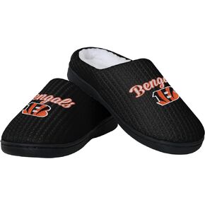 foco Women's NFL Sherpa Lined Memory Foam Slippers