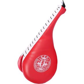 Taekwondo Kick Pad,Durable Kick Pad Target Tae Kwon Do Karate Kickboxing Training(Red)