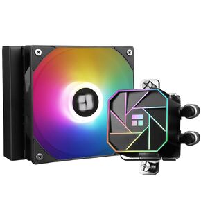 Thermalright Aqua Elite 120 V3 Liquid CPU Cooler, Double PWM ARGB Fans with S-FDB Bearings,Efficient PWM Controlled Pump,for AMD/AM4/AM5, Intel LGA1150/1151/1200/2011/1700, (AE120 V3)