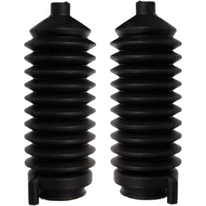 PartsW - 2 Pc Front Rack and Pinion Bellows Kit Passenger and Driver Side Fits Chevrolet Cavalier/Dodge 400/ Buick Allure + More