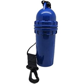 Scuba Choice Scuba Diving Snorkeling Cylindrical Dry Box with Clip, Blue