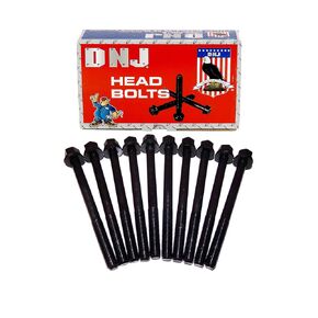 DNJ HBK297 Head Bolt Kit for 1996-2000 / Honda / 1.6L / L4 / 16V / SOHC / 97cid / D16Y5, D16Y7, D16Y8 / [VTEC]